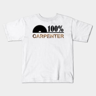 Carpenter carpenter carpenters craftsman saws Kids T-Shirt